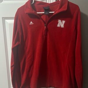 Adidas Women's Red Cowl Neck Sweater